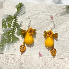 Sunny Pear-Earrings