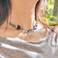 Butterfly & Rose DIY Necklace Kit