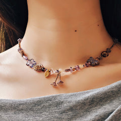 Butterfly & Rose DIY Necklace Kit