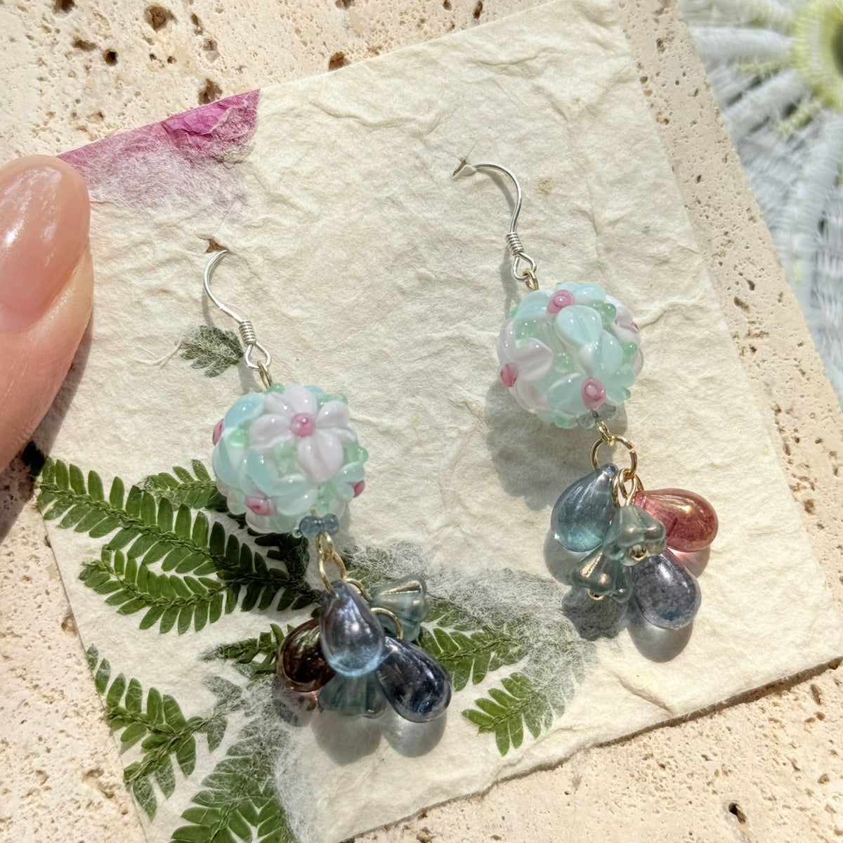 Blue Hydrangea Drops